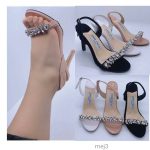 JIMMY CHOO BEAUTIFUL CRYSTAL EMBELLISHED HIGH HEEL SHOES